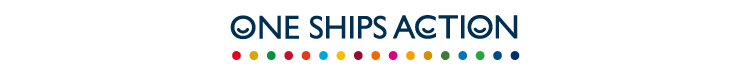 ONE SHIPS ACTION ロゴ